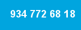 934 772 68 18 934 772 68 18